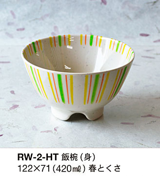 RW-2-HTメラミン樹脂両面コート食器